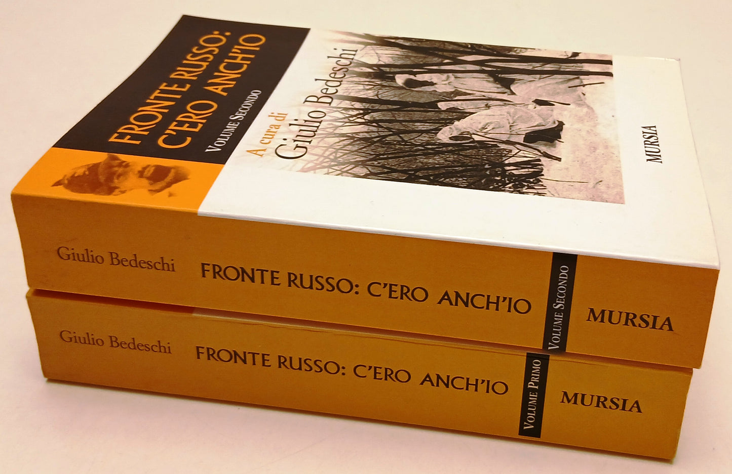 LS- FRONTE RUSSO C'ERO ANCH'IO 2 VOLUMI - GIULIO BEDESCHI - MURSIA - B - ZFS39