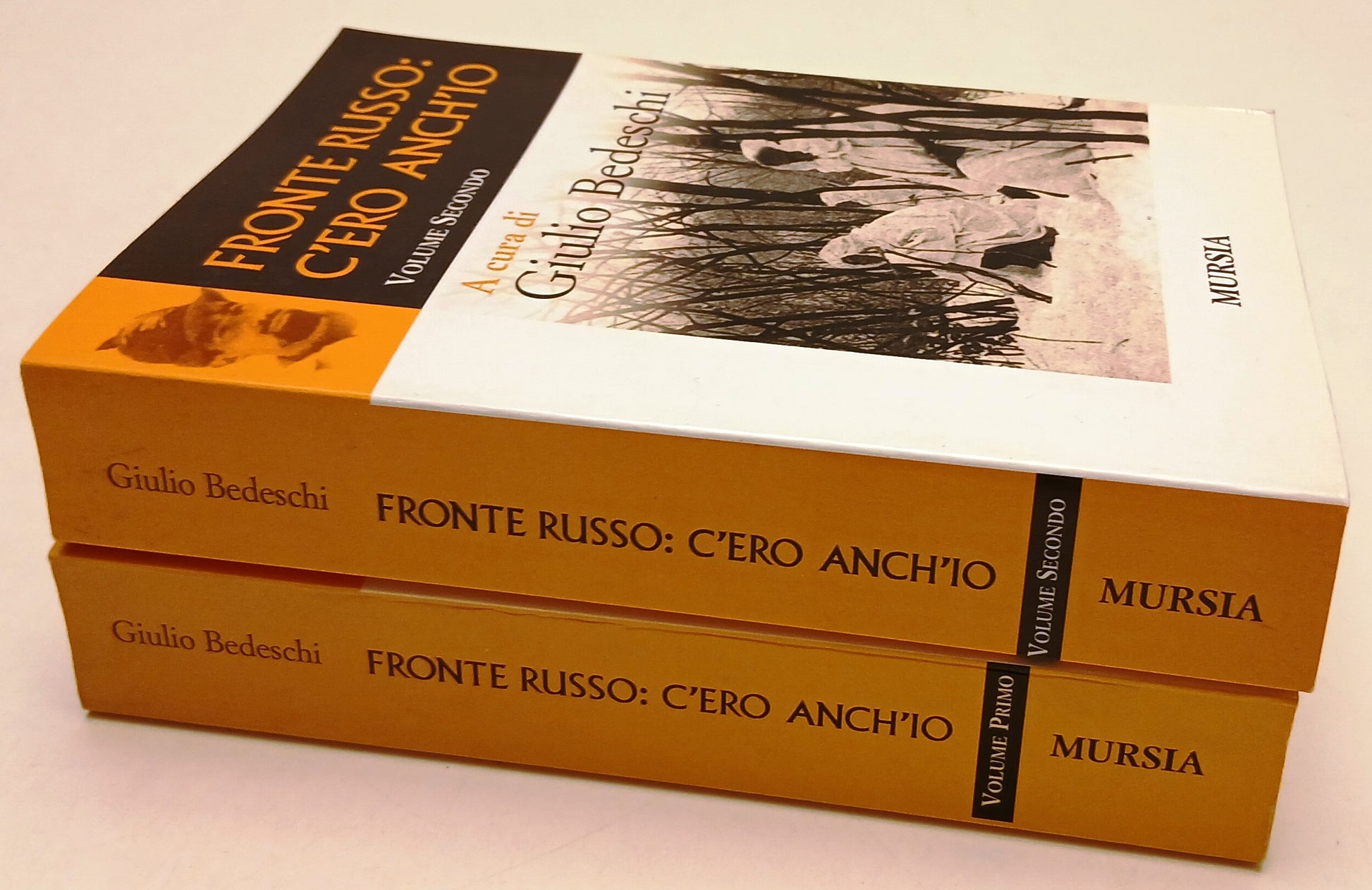 LS- FRONTE RUSSO C'ERO ANCH'IO 2 VOLUMI - GIULIO BEDESCHI - MURSIA - B - ZFS39