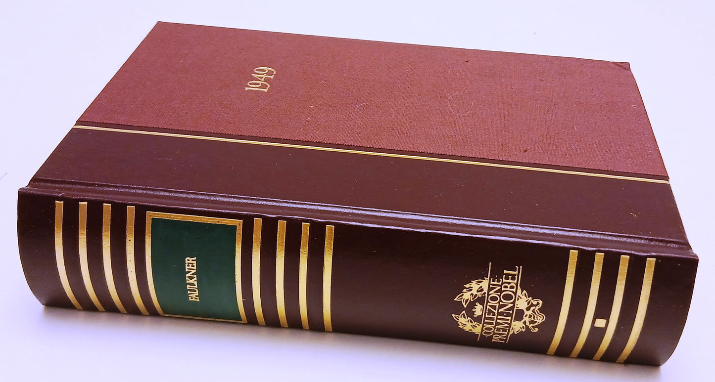 LN- COLLEZIONE PREMI NOBEL 1949 FAULKNER EDIZIONE DI LUSSO- CDE- 1981- C- ZFS12