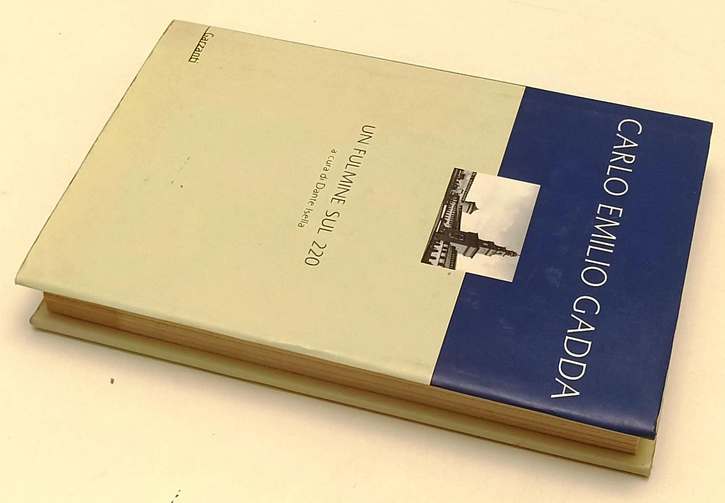 LN- UN FULMINE SUL 220 - CARLO EMILIO GADDA - GARZANTI-- 1a ED.- 2000- CS- XFS67