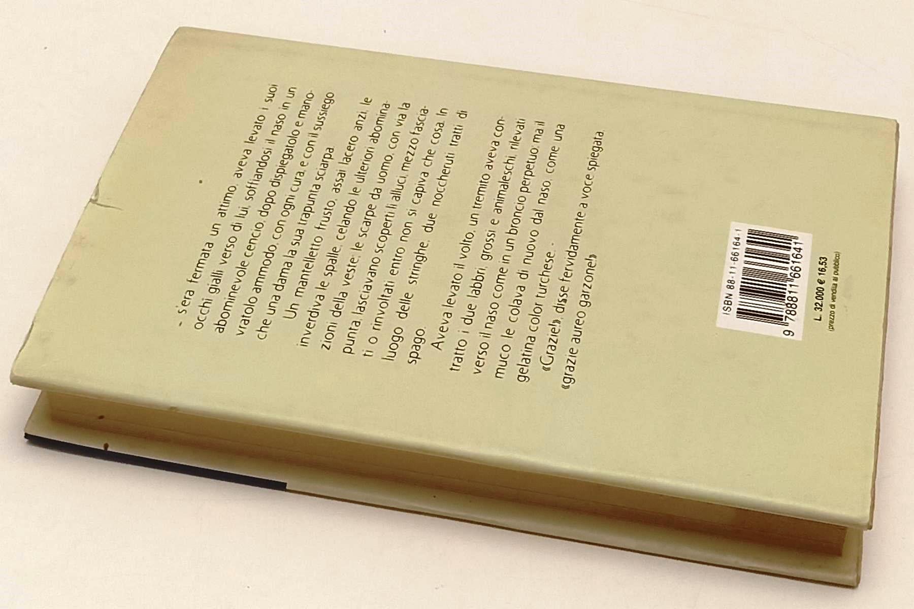 LN- UN FULMINE SUL 220 - CARLO EMILIO GADDA - GARZANTI-- 1a ED.- 2000- CS- XFS67