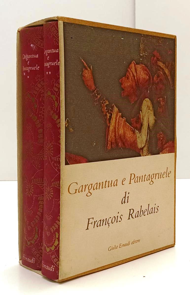LN- GARGANTUA E PANTRAGRUELE 1/2- FRANCOIS REBELAIS- EINAUDI- MILLENNI- 1953- C- XFS