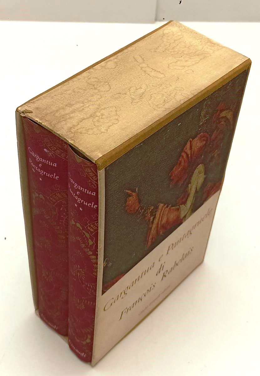 LN- GARGANTUA E PANTRAGRUELE 1/2- FRANCOIS REBELAIS- EINAUDI- MILLENNI- 1953- C- XFS