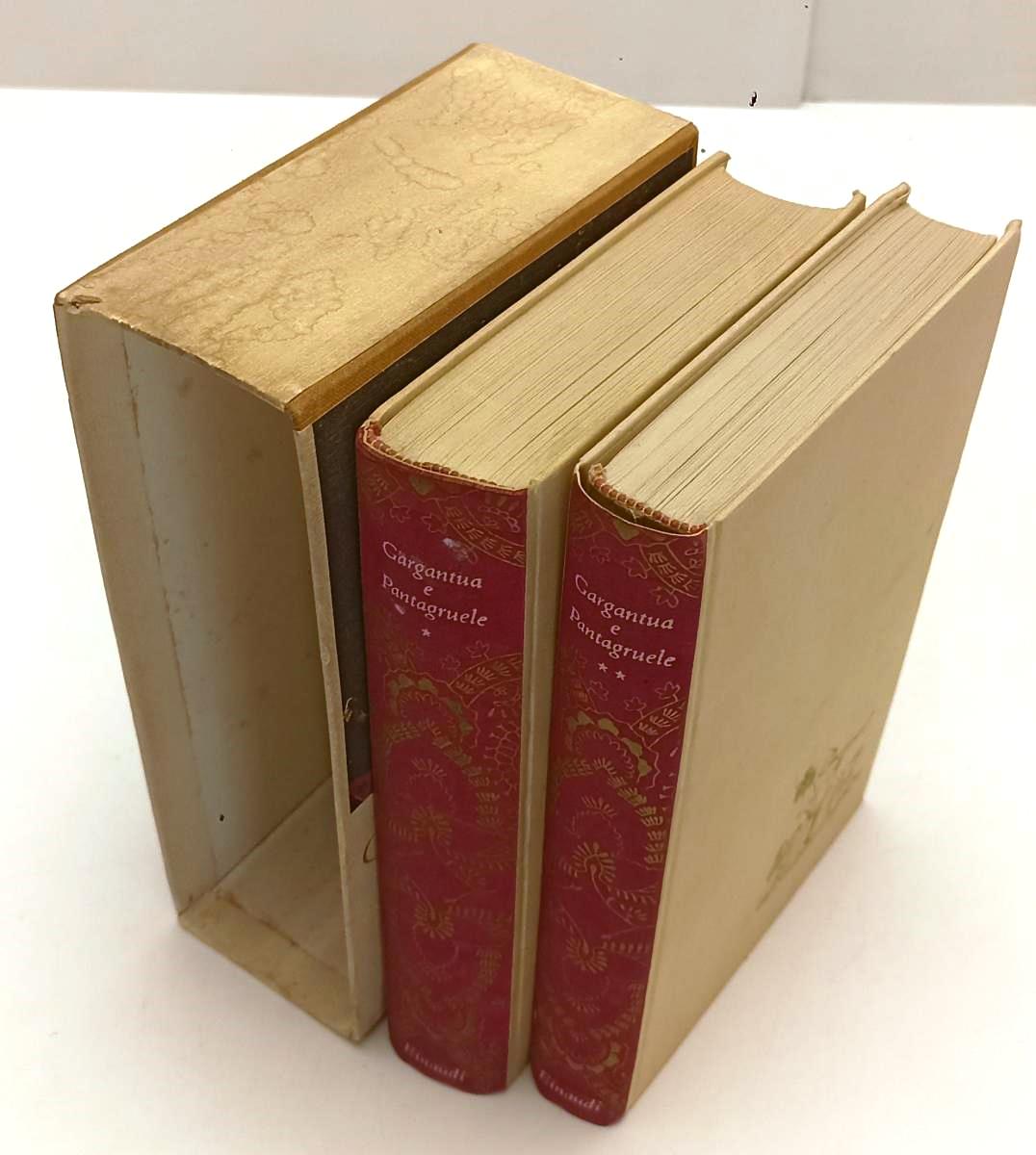 LN- GARGANTUA E PANTRAGRUELE 1/2- FRANCOIS REBELAIS- EINAUDI- MILLENNI- 1953- C- XFS
