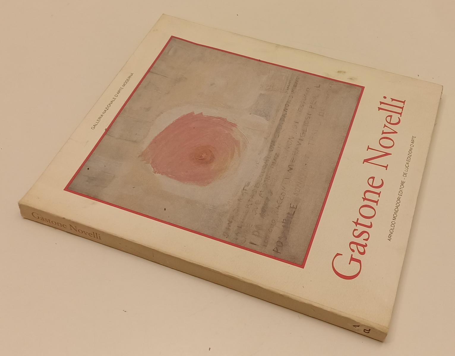 LT- GASTONE NOVELLI 1925/1968 CATALOGO MOSTRA- MONDADORI DE LUCA- 1988- B-XFS174