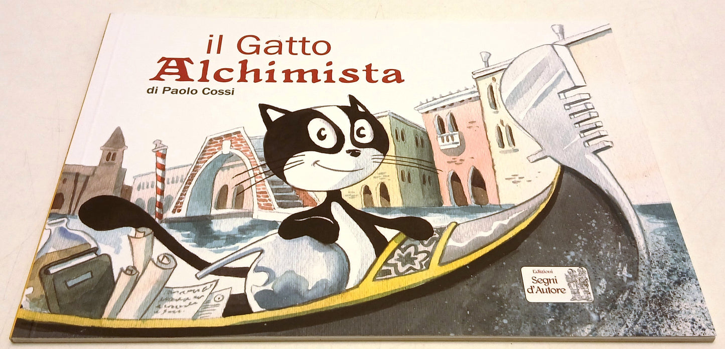 Il Gatto Alchimista - Paolo Cossi - Segni d'Autore - con stampa - B26