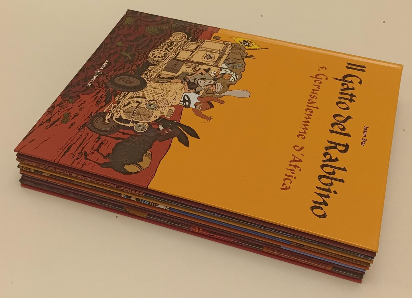 FV- IL GATTO DEL RABBINO VOLUMI 1/5 - JOANN SFAR - KAPPA EDIZIONI -- C - C24