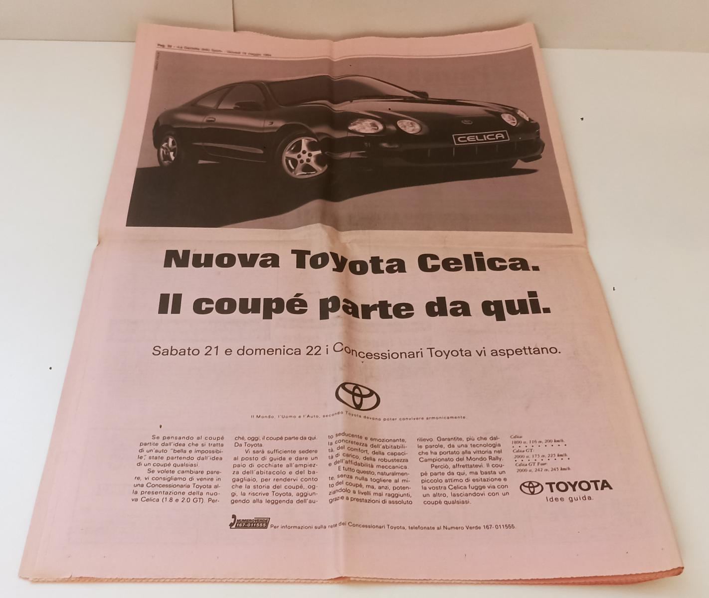 LC- GAZZETTA dello SPORT GIOVEDI' 19 maggio 1994 MILAN CAMPIONISSIMO - RVSa219