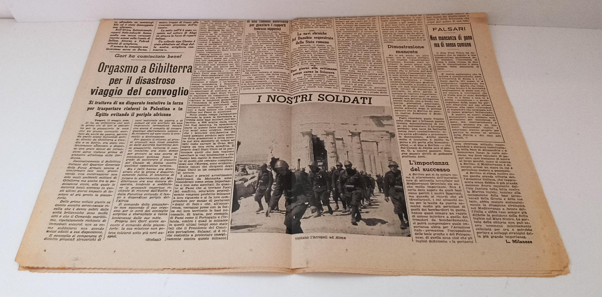 LR- GAZZETTA DEL POPOLO  MAGGIO 1941 SOLDATINI DIVISE ESERCITO ITALIANO - RVSa72