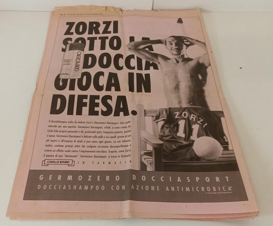 LC- GAZZETTA DELLO SPORT 13 MAGGIO 1993 WEMBLEY PARMA COPPA DELLE COPPE- RVSa248