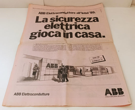 LC- GAZZETTA dello SPORT 19 maggio 1989 MILAN CAMPIONE DEI CAMPIONI - RVSa223