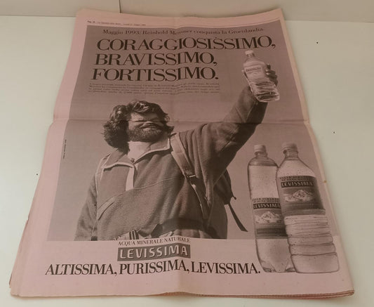 LC- GAZZETTA dello SPORT 31 MAGGIO 1993 GIOIA MILAN SCUDETTO NUMERO 13 - RVSa229