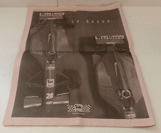 LC- GAZZETTA dello SPORT LUNEDI' 18 aprile 1994 MILAN GLORIA SCUDETTO 14 RVSa228