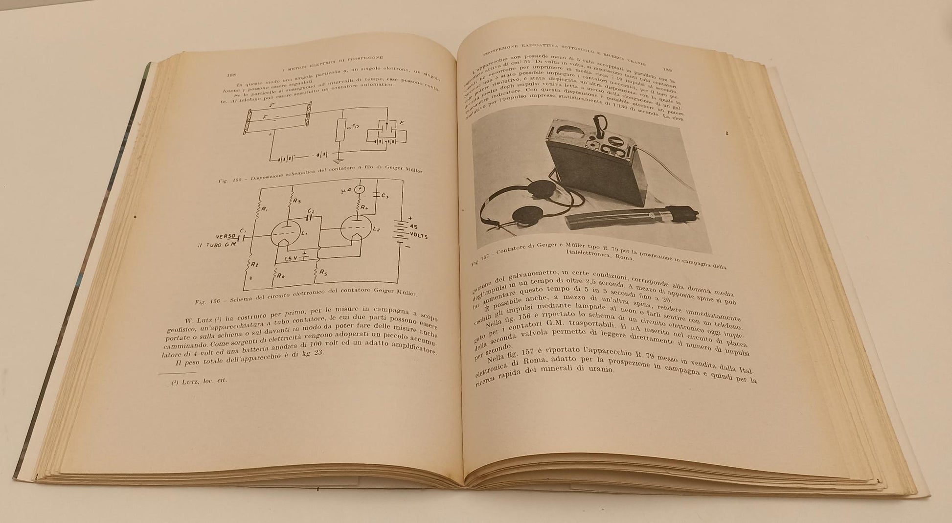 LZ- GEOFISICA RICERCA MINERALI - GIUSEPPE PETRUCCI - HOEPLI --- 1959 - B- XFS21