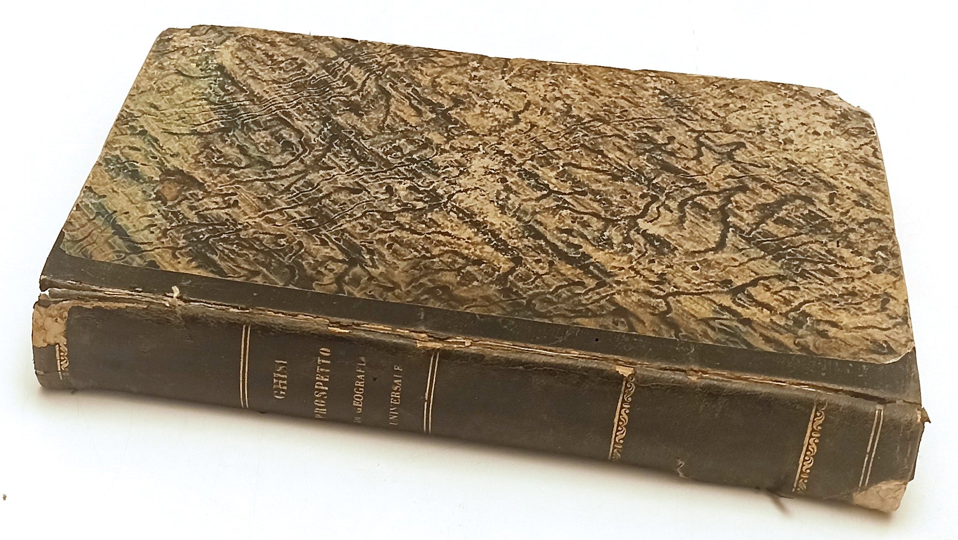 LH- PROSPETTO DI GEOGRAFIA UNIVERSALE TAVOLE - ABATE GHISI ---- 1859- C- XFS68