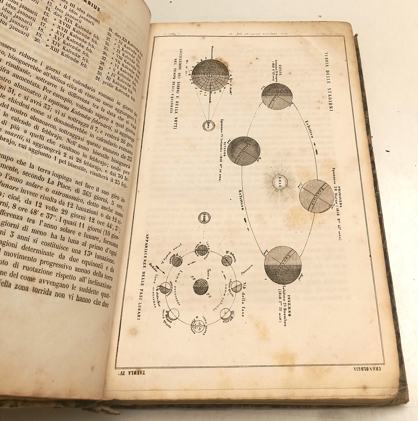 LH- PROSPETTO DI GEOGRAFIA UNIVERSALE TAVOLE - ABATE GHISI ---- 1859- C- XFS68
