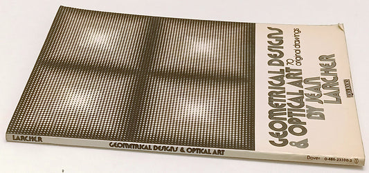 LT- GEOMETRICAL DESIGNS & OPTICAL ART 70 ORIGINAL DRAWINGS- JEAN LARCHER- YFS887