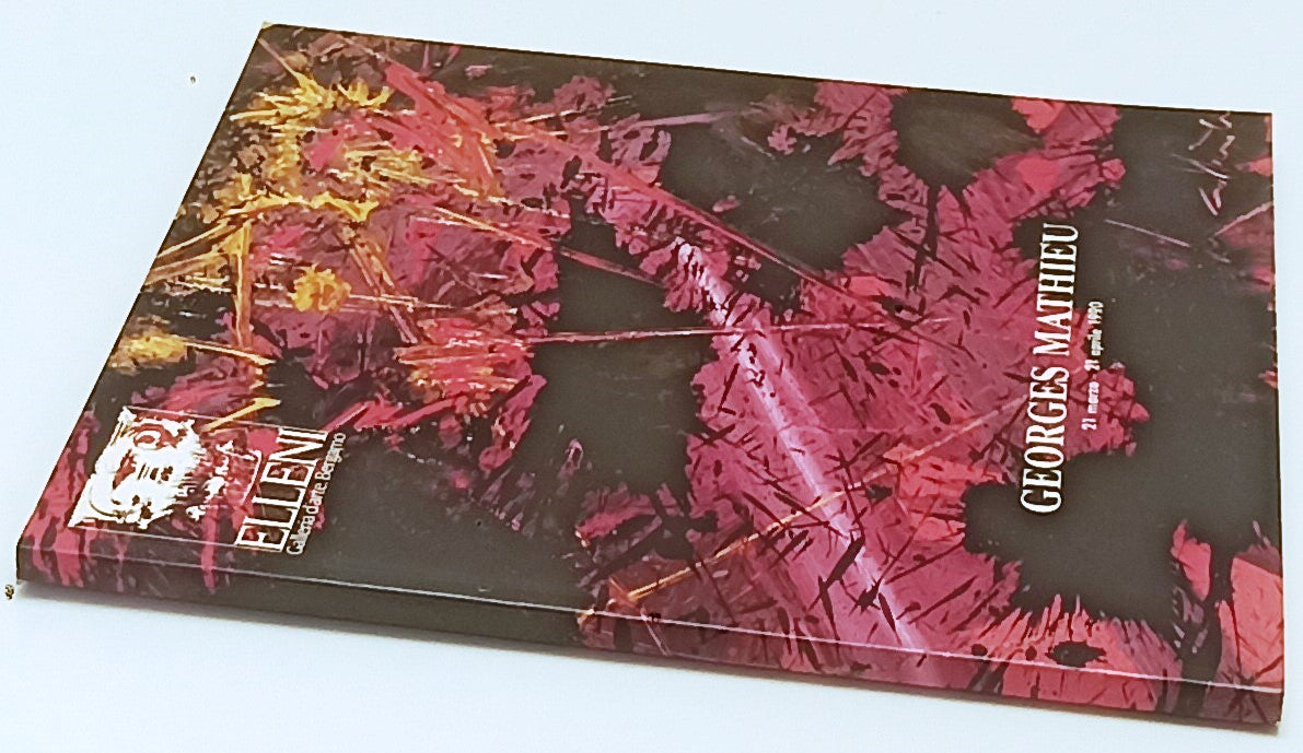 LT- GEORGES MATHIEU CATALOGO MOSTRA 1990- ELLENI GALLERIA D'ARTE BERGAMO- XFS176