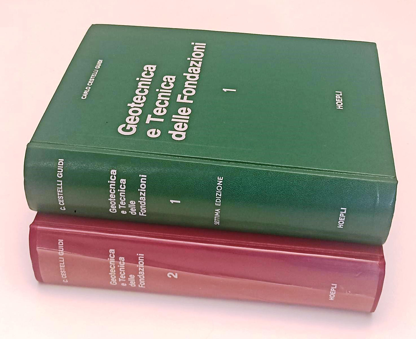 LZ- GEOTECNICA E TECNICA DELLE FONDAZIONI 1/2- CESTELLI GUIDI- HOEPLI- C- YFS648