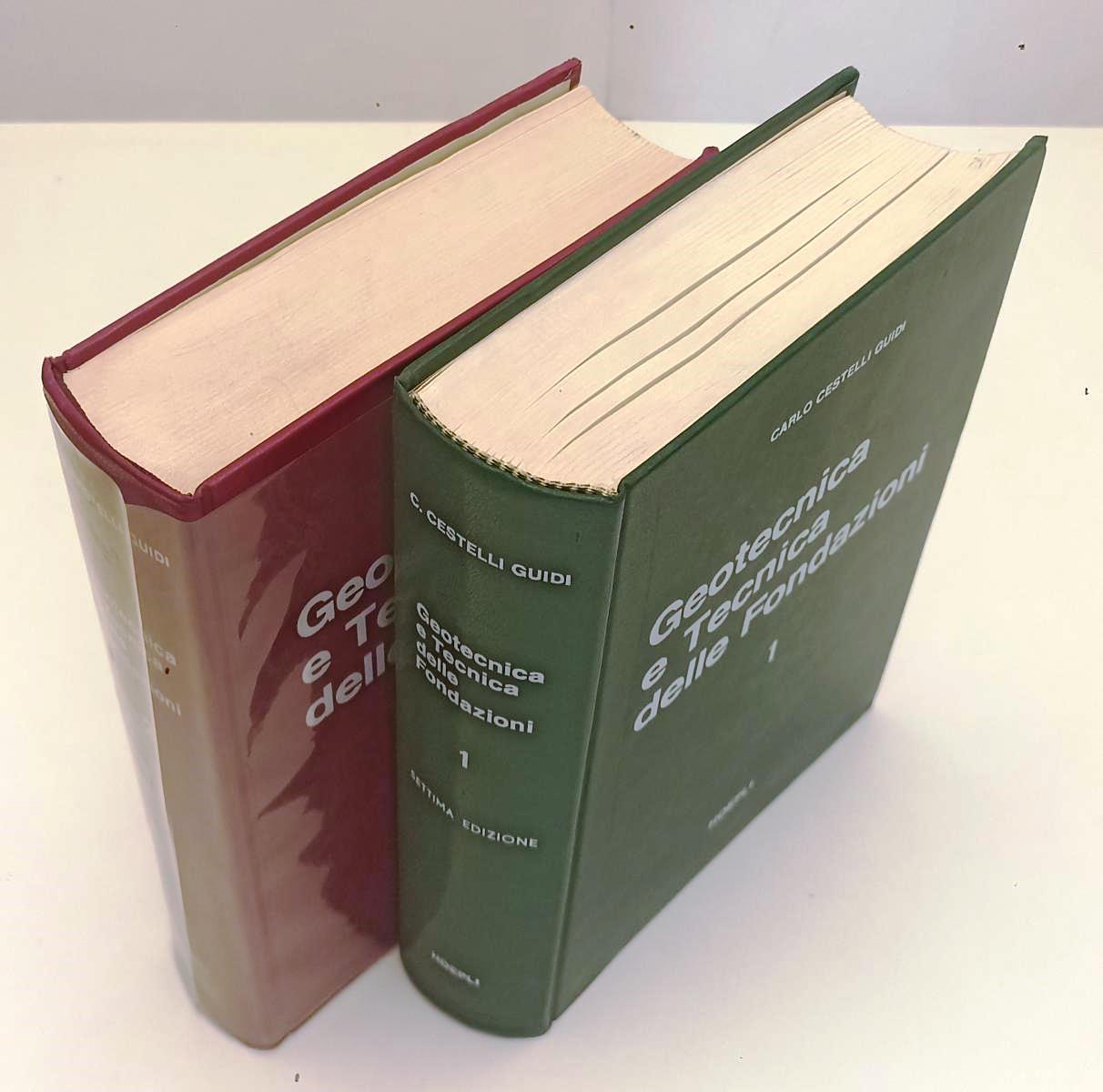 LZ- GEOTECNICA E TECNICA DELLE FONDAZIONI 1/2- CESTELLI GUIDI- HOEPLI- C- YFS648