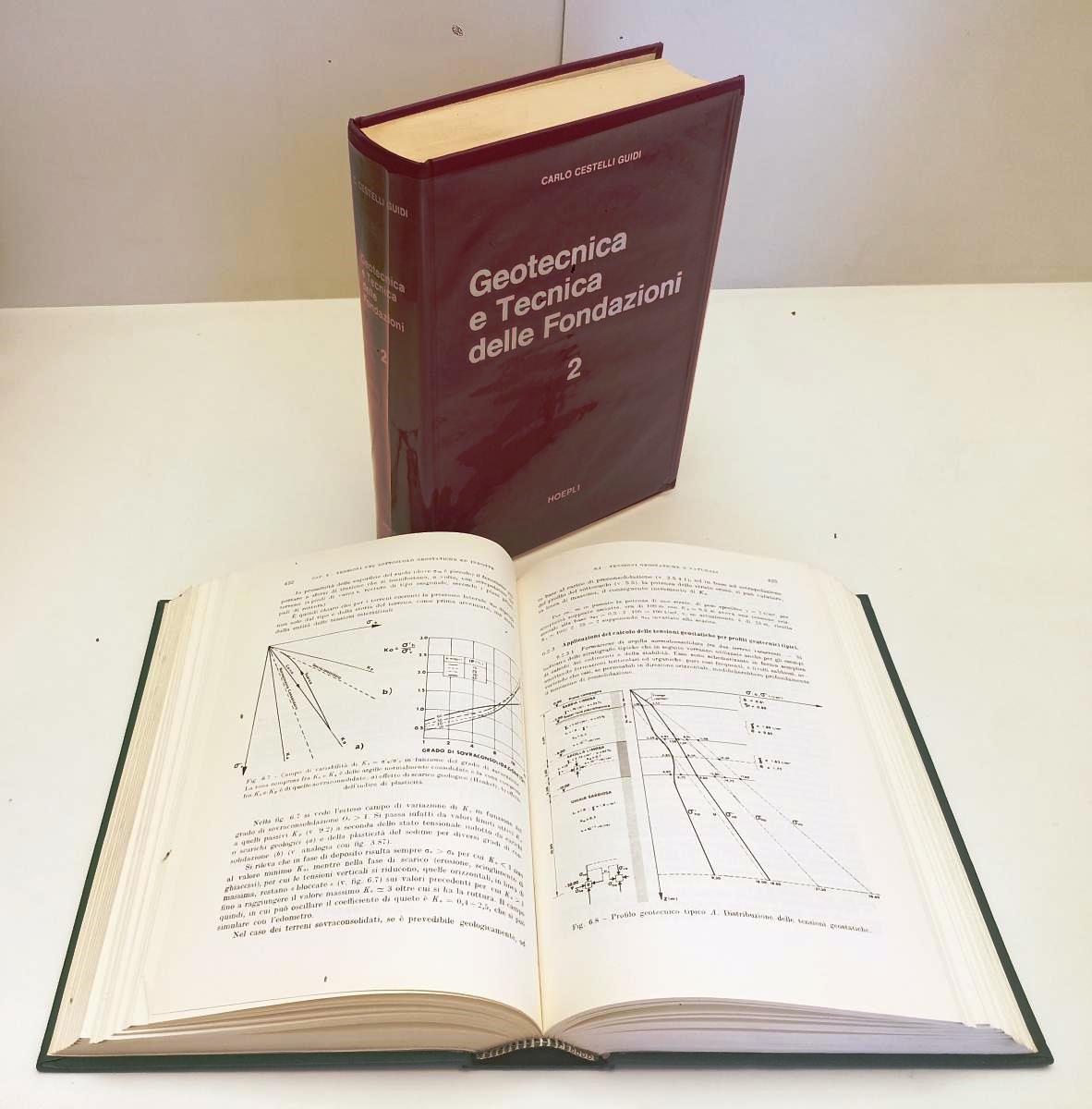 LZ- GEOTECNICA E TECNICA DELLE FONDAZIONI 1/2- CESTELLI GUIDI- HOEPLI- C- YFS648