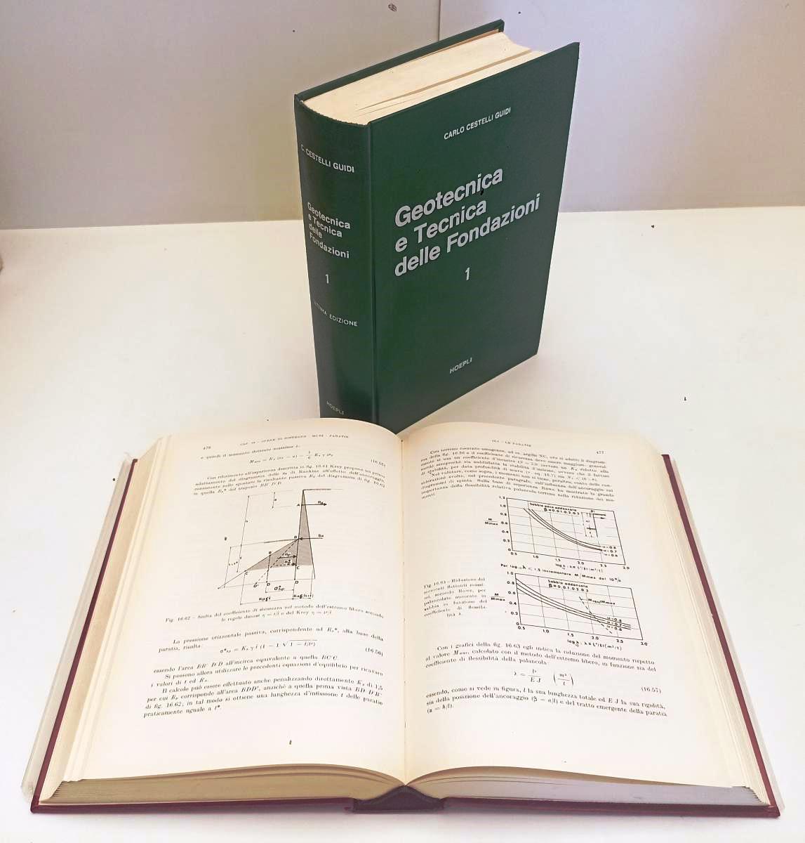 LZ- GEOTECNICA E TECNICA DELLE FONDAZIONI 1/2- CESTELLI GUIDI- HOEPLI- C- YFS648