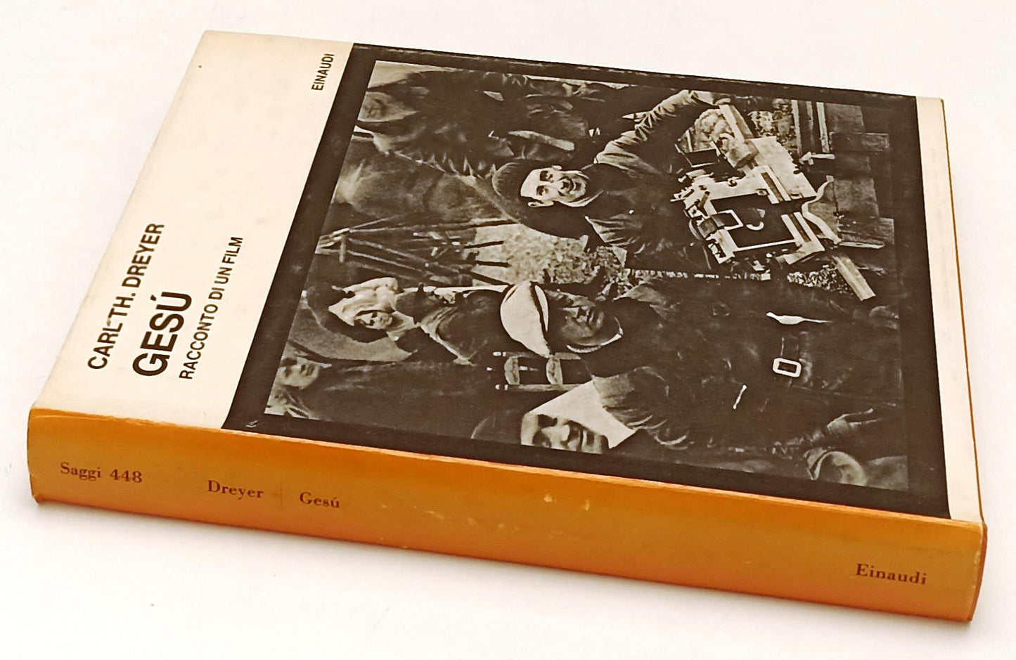 LW- GESU' RACCONTO DI UN FILM - CARL TH. DREYER- EINAUDI-- 1a ED.- 1969- CS- XFS