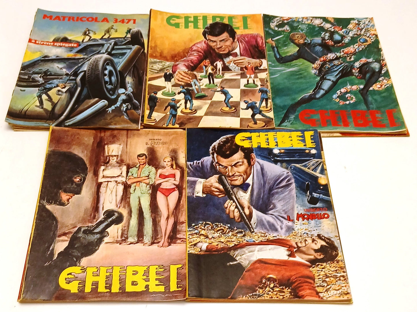 FZ- LOTTO 32 GHIBLI inserto MONELLO -- UNIVERSO - 1972 - S - L25