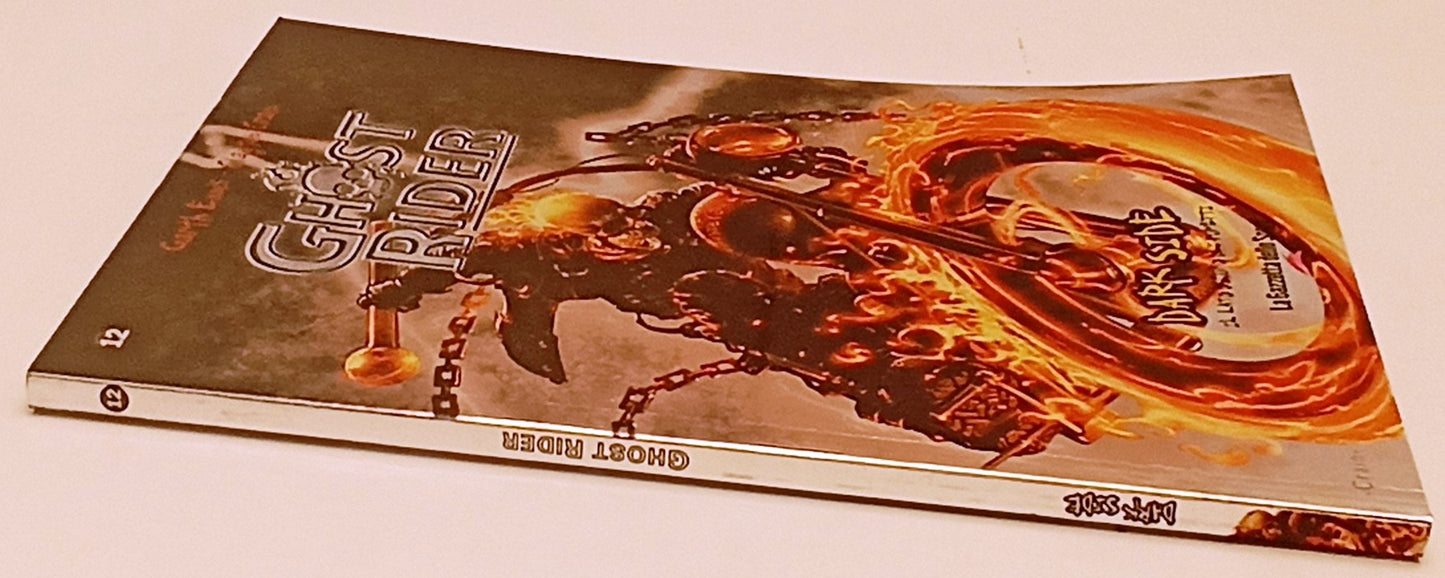 FV- DARK SIDE LATO OSCURO FUMETTI N.12 GHOST RIDER- GARTH ENNIS- GAZZETTA- B-F25