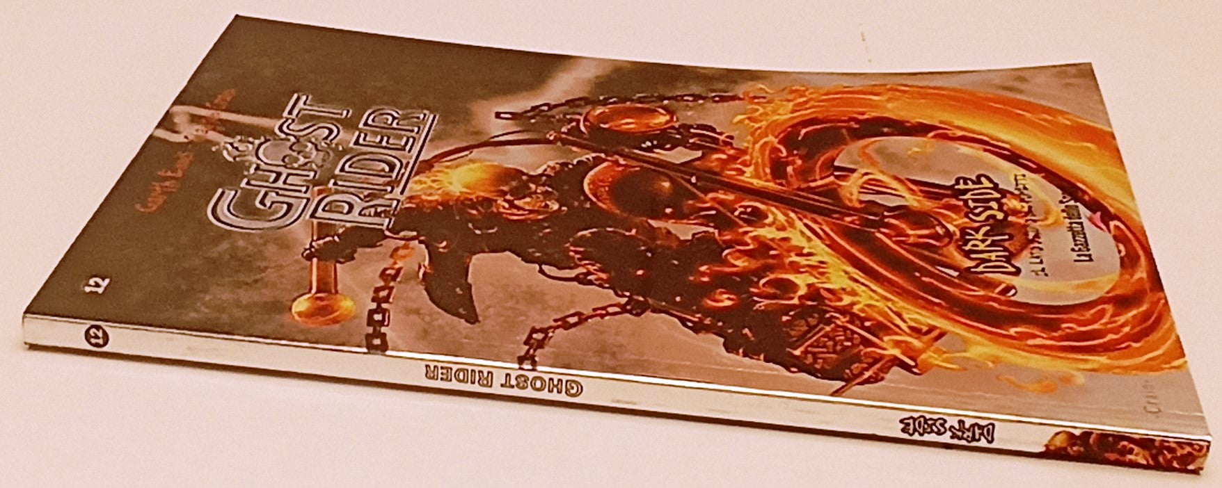 FV- DARK SIDE LATO OSCURO FUMETTI N.12 GHOST RIDER- GARTH ENNIS- GAZZETTA- B-F25