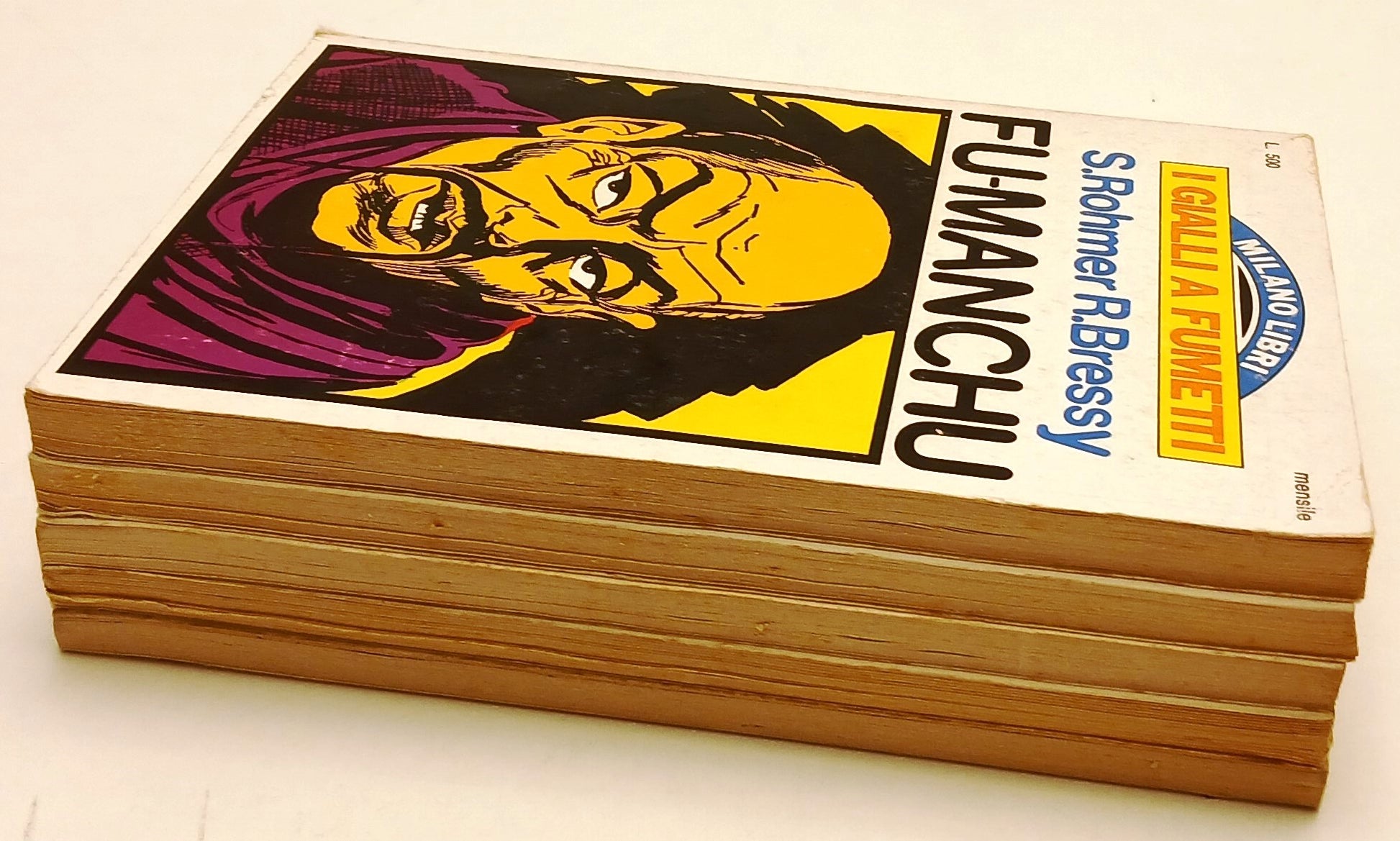 FZ- I GIALLI A FUMETTI 1/5 COMPLETA - ASBURY SAMPAYO- MILANO LIBRI- 1976- B- H25