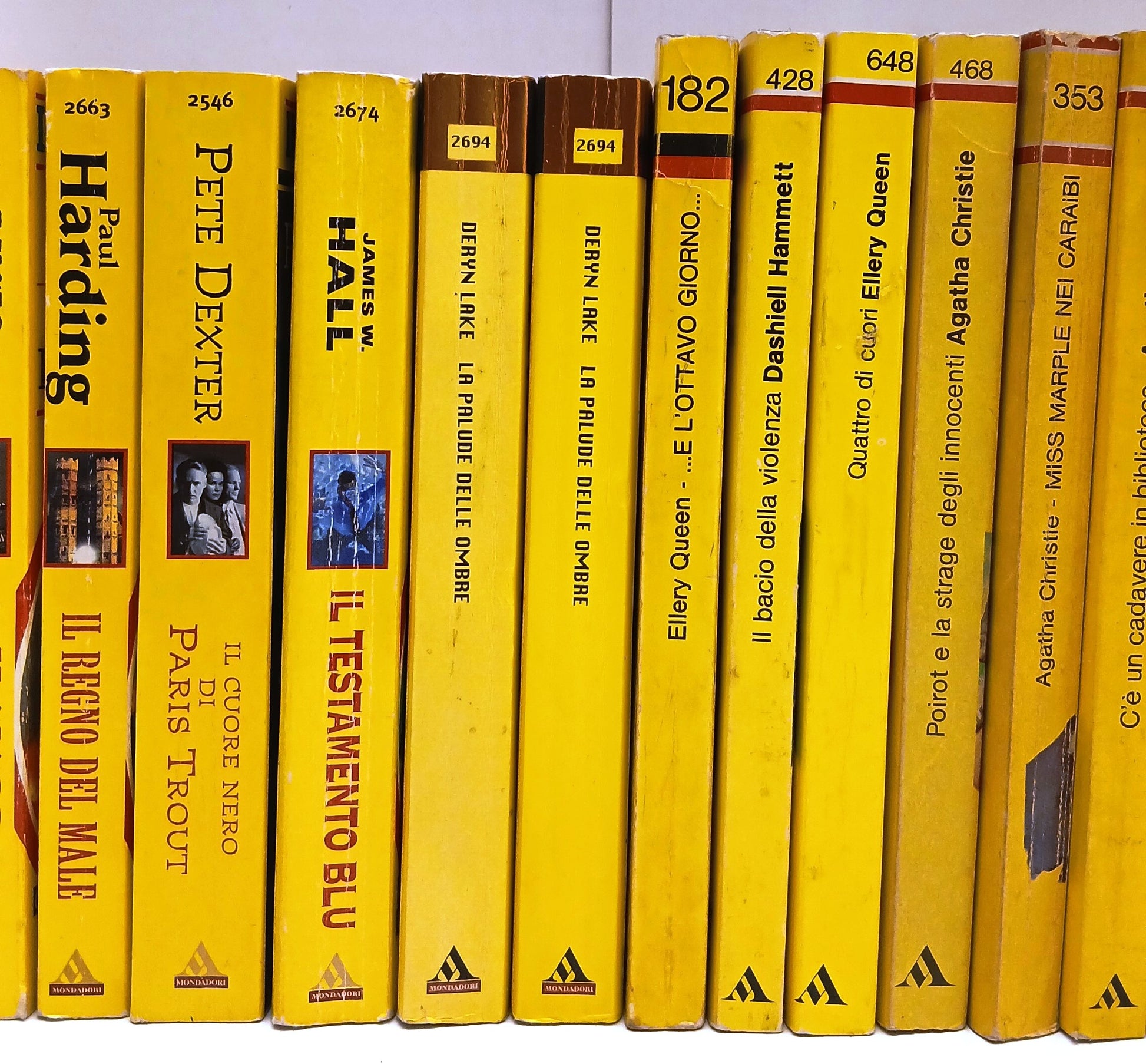 LG- LOTTO GIALLI MONDADORI aa.vv.  40 VOLUMI OFFERTA - B - BLCP10