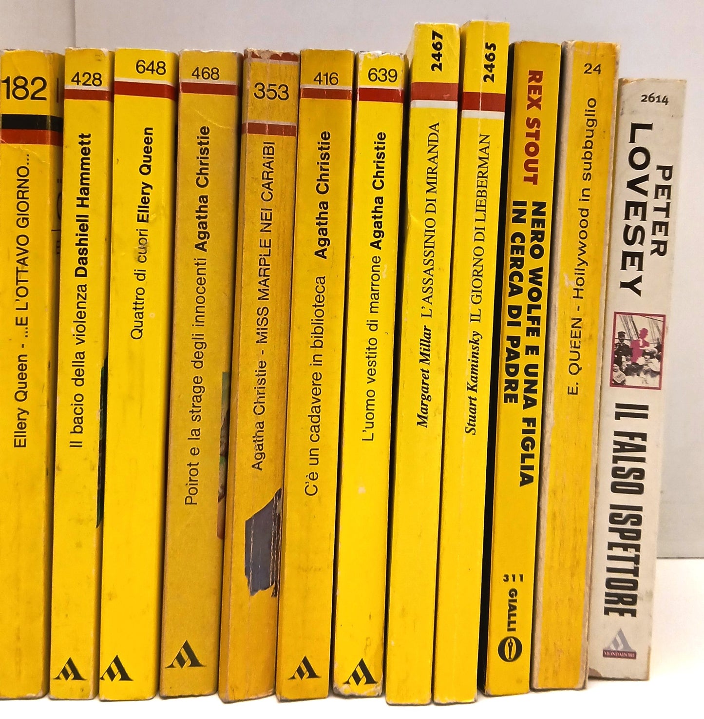 LG- LOTTO GIALLI MONDADORI aa.vv.  40 VOLUMI OFFERTA - B - BLCP10