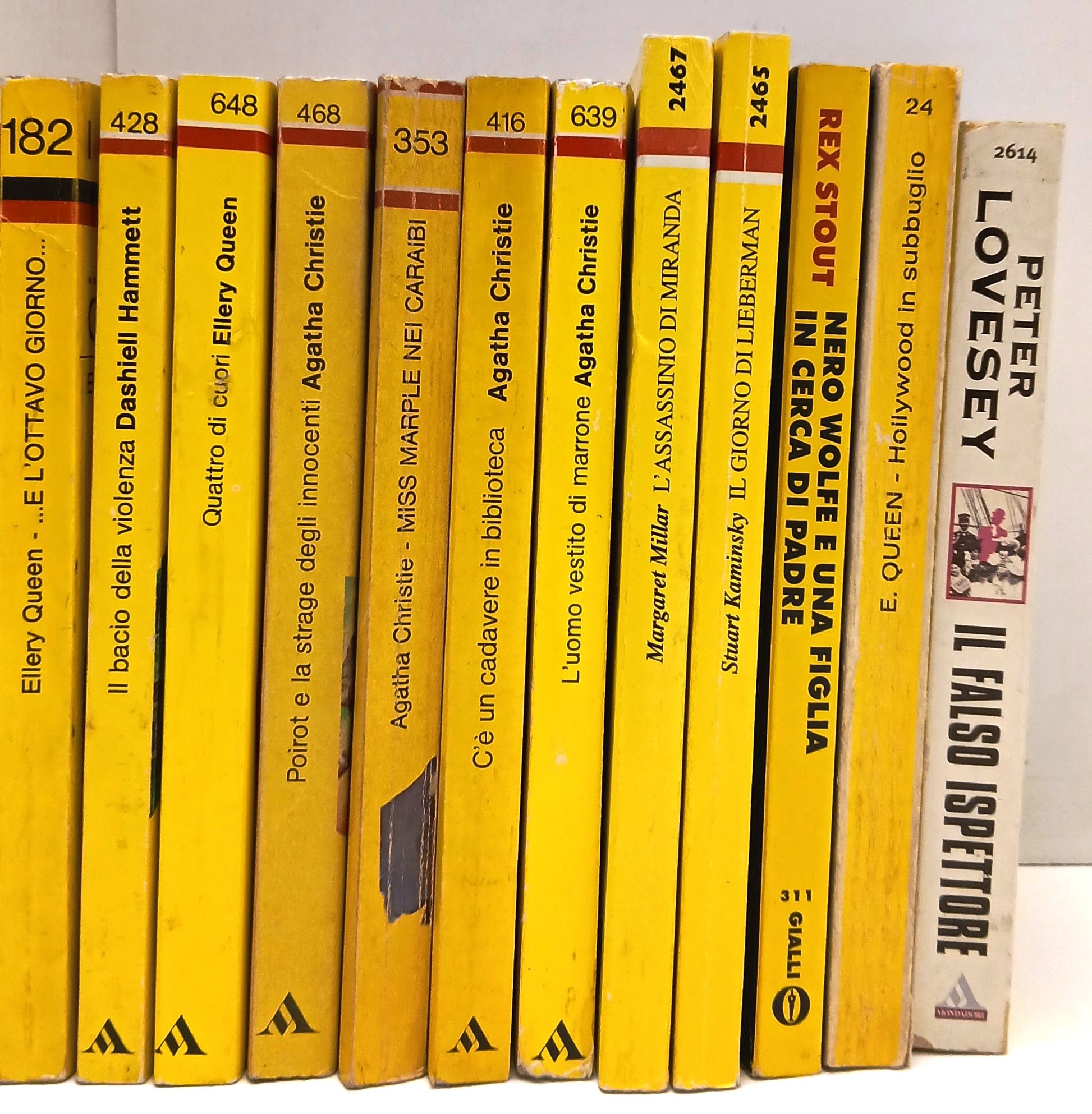 LG- LOTTO GIALLI MONDADORI aa.vv.  40 VOLUMI OFFERTA - B - BLCP10