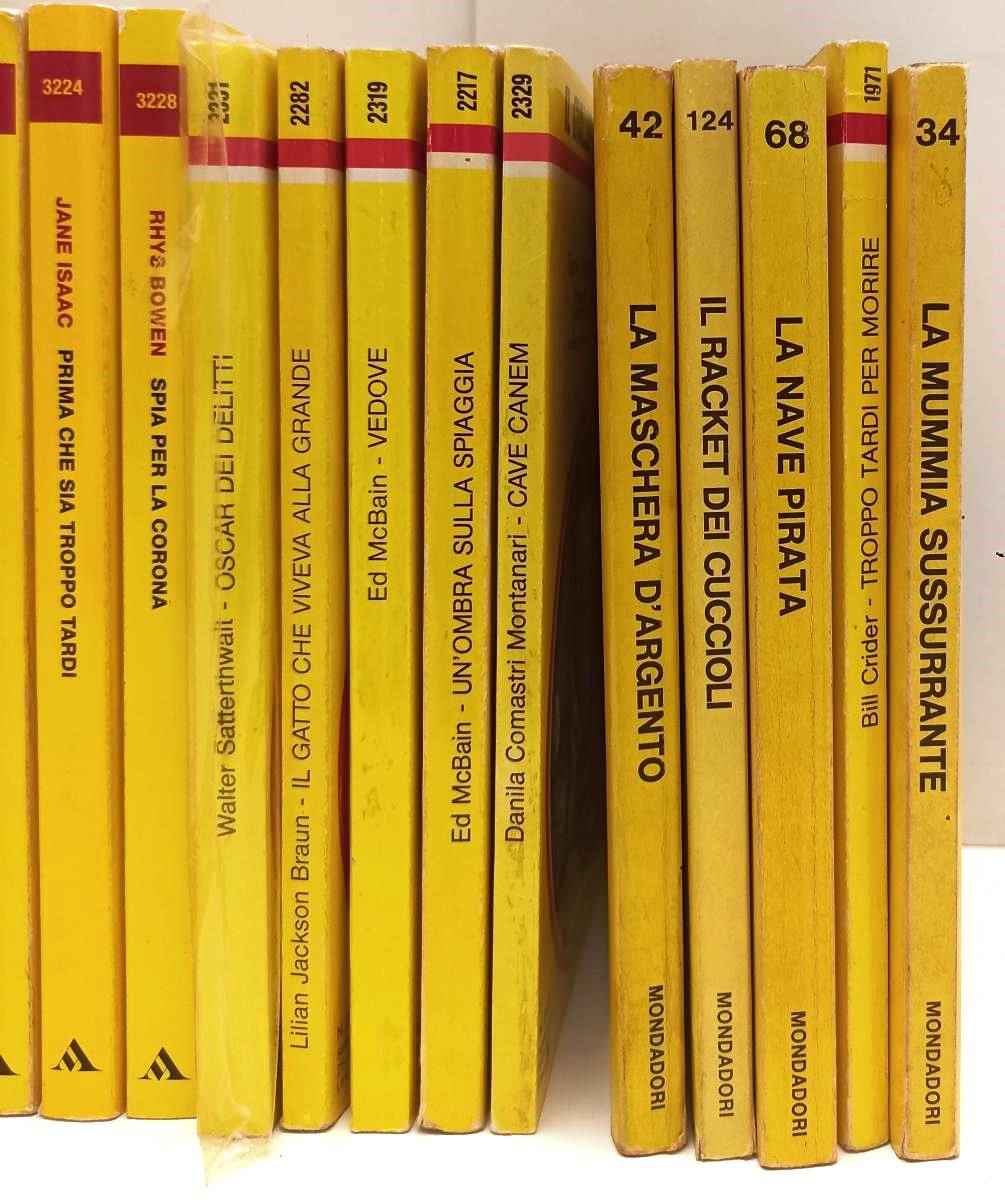 LG- LOTTO GIALLI MONDADORI 41 VOLUMI OFFERTA - B - BLCP62