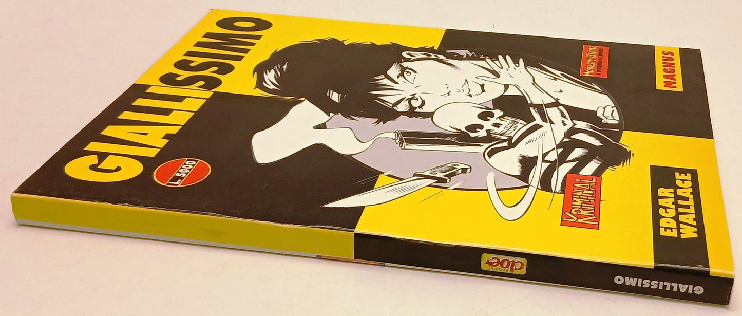 FR- GIALLISSIMO RACCOLTA CRIMEN KRIMINAL - MAGNUS EDGAR WALLACE - CIOE'-- B- H25