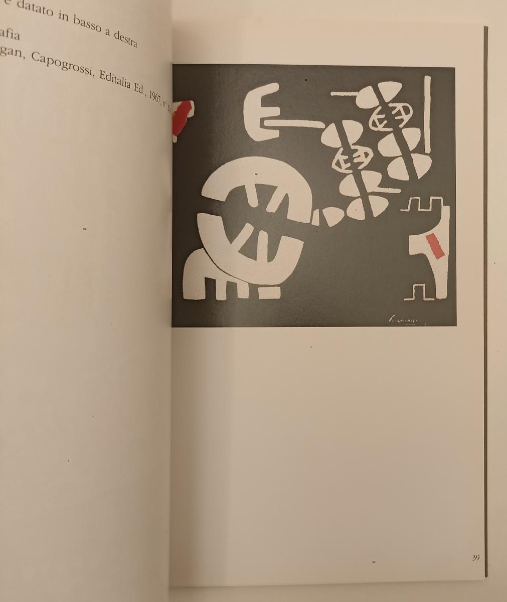 LT- GIUSEPPE CAPOGROSSI OPERE DAL 1940 AL 1970- GIAMPIERO BIASUTTI- 2000- XFS171