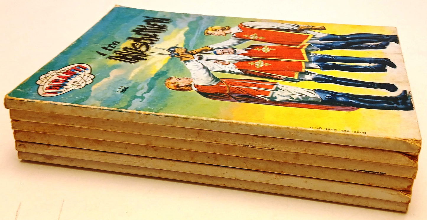 FZ- I GIGANTI 1/6 COMPLETA TRE MOSCHETTIERI -- FRATELLI SPADA- 1968- B- H25