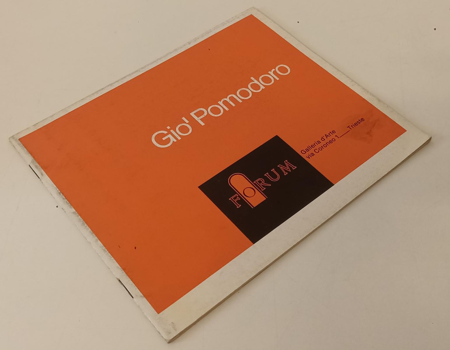 LT- GIO' POMODORO SCULTURE RECENTI CATALOGO MOSTRA - 1973 - S - XFS163