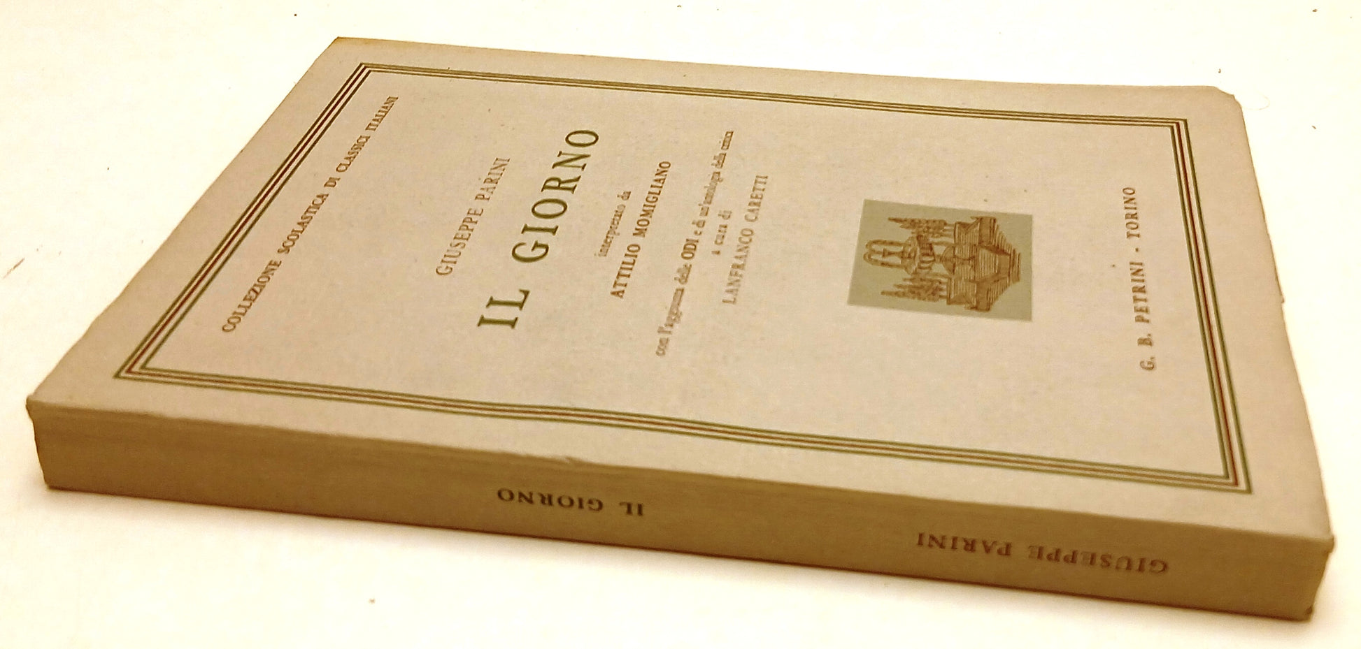 LN- IL GIORNO - GIUSEPPE PARINI - PETRINI - SCOLASTICA - 1959 - B- ZFS59