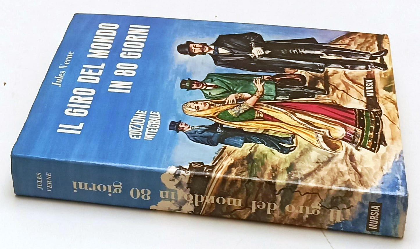 LB- IL GIRO DEL MONDO IN 80 GIORNI- JULES VERNE- MURSIA- CORTICELLI--- CS-YFS426