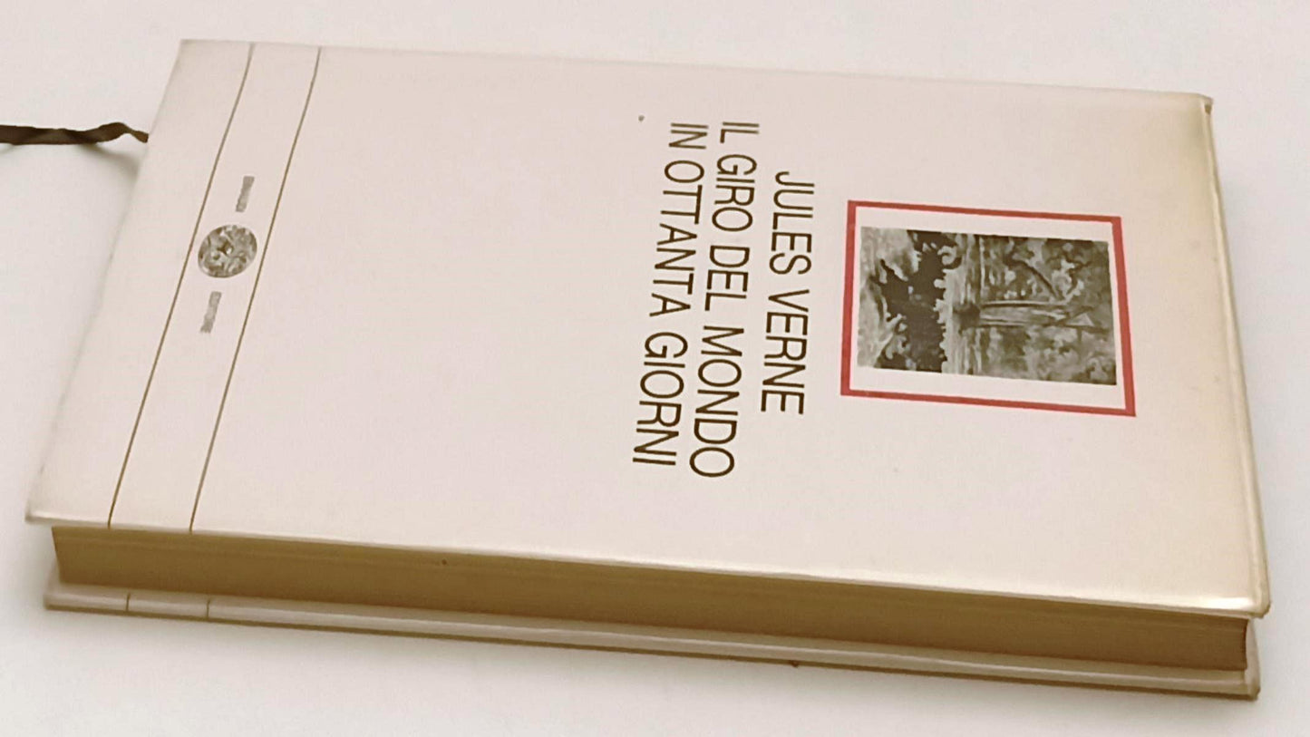 LN- IL GIRO DEL MONDO IN OTTANTA GIORNI- VERNE- EINAUDI- MILLENNI- 1966- CS- XFS