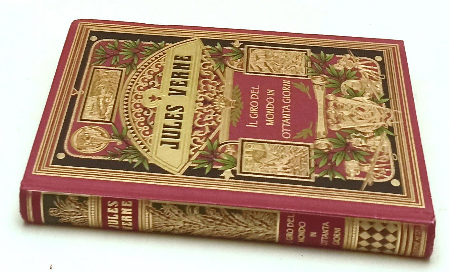 LB- IL GIRO DEL MONDO IN OTTANTA GIORNI- JULES VERNE- RBA HETZEL- 2018- C- YFS65