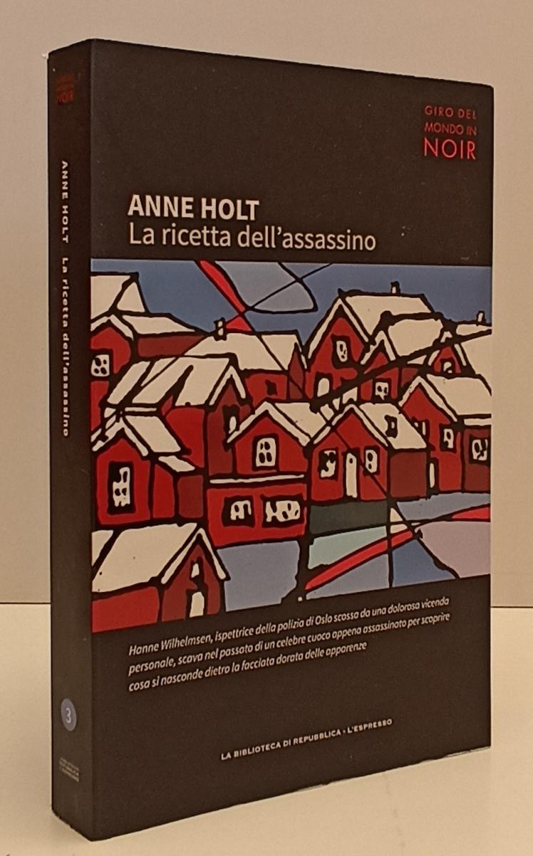 LN2- GIRO MONDO IN NOIR N.3 LA RICETTA DELL'ASSASSINO- HOLT- REPUBBLICA-B-JXS171