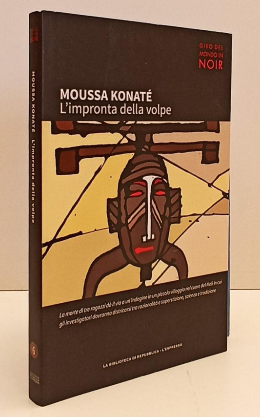 LN2- GIRO MONDO IN NOIR N.6 L'IMPRONTA DELLA VOLPE- KONATE- REPUBBLICA- B-JXS171