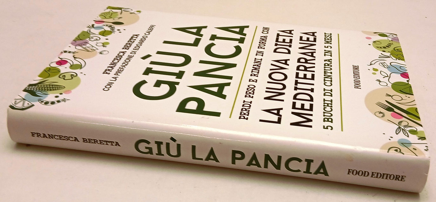 LZ- GIU' LA PANCIA - FRANCESCA BERETTA - FOOD EDITORE --- 2019- CS- YFS967