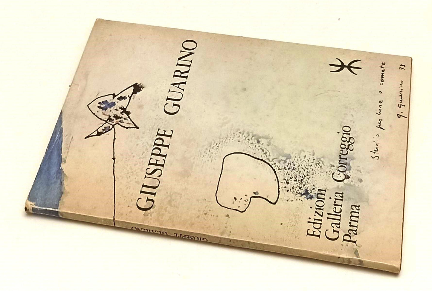 LT- GIUSEPPE GUARINO IMMAGINI POESIE- GALLERIA CORREGGIO PARMA- 1973- BS- XFS191