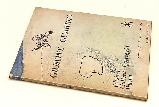 LT- GIUSEPPE GUARINO IMMAGINI POESIE- GALLERIA CORREGGIO PARMA- 1973- BS- XFS191