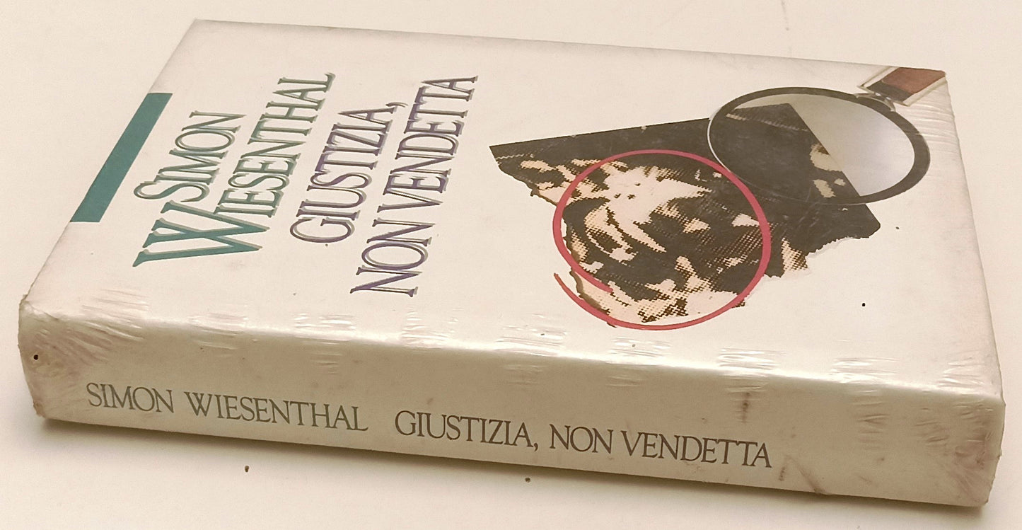 LN- GIUSTIZIA NON VENDETTA BLISTERATO - SIMON WIESENTHAL - CDE ---- CS - YFS492