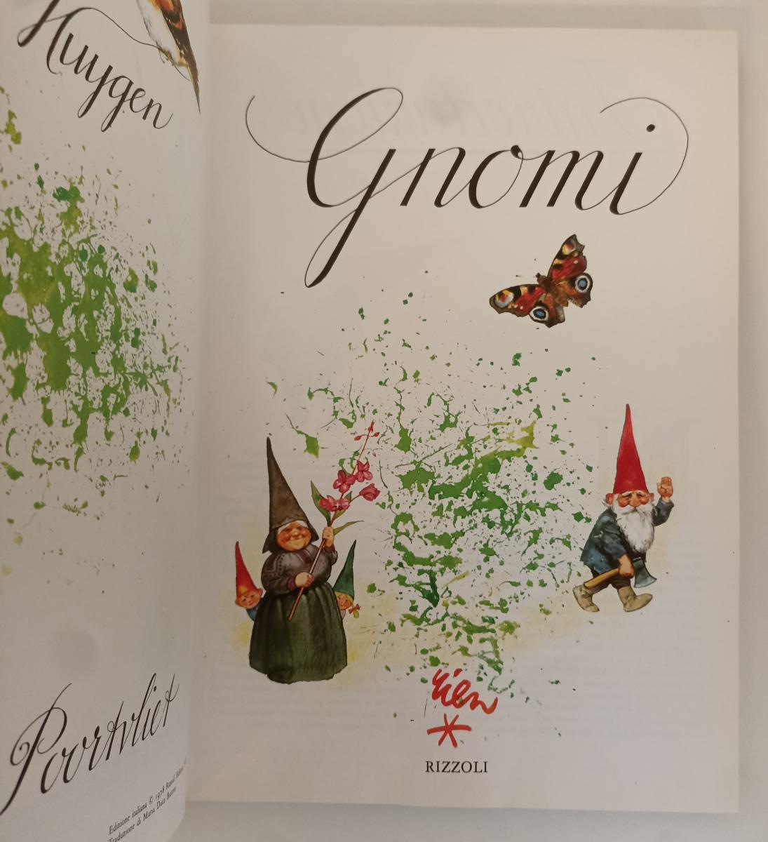 LB- GNOMI GNOMO DELLA FORESTA ILLUSTRATO - POORTVLIET - RIZZOLI - CS- YFS281